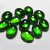 7x9 mm Oval - Gorgeous Emerald Green Colour - Quartz - eye Clean Cabochon 10 pcs